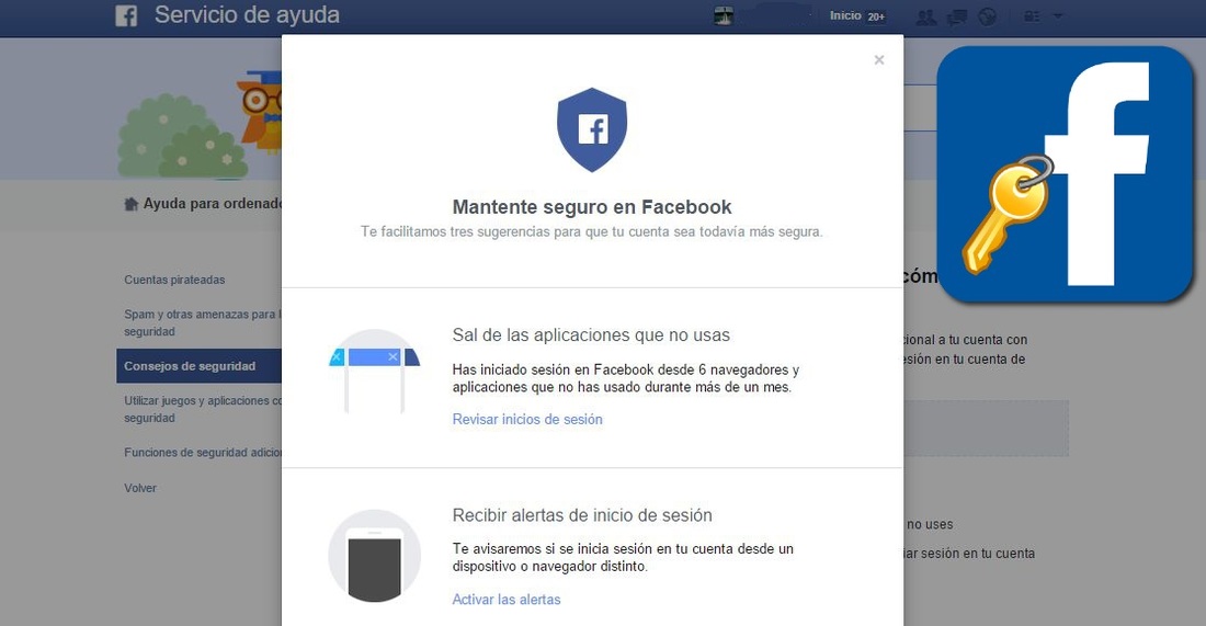 mejora la seguridad de tu perfil de Facebook