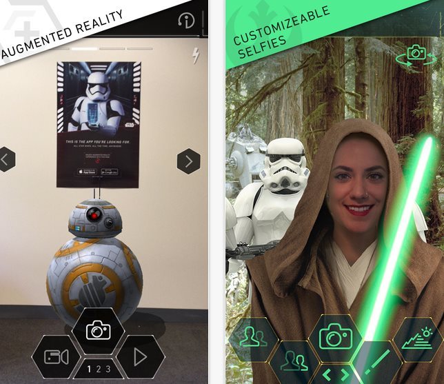 Star Wars oficial en iOS y Android