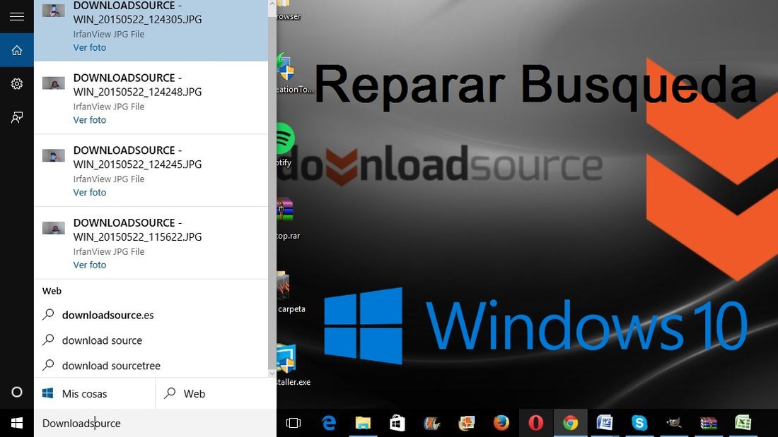 Solucionar los problemas con la herramienta de busqueda de Windows 10