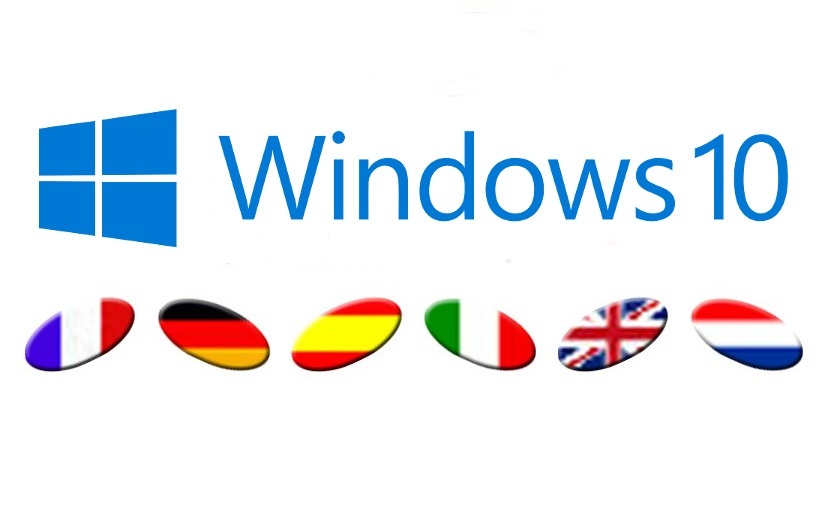 Windows y los idiomas que estan disponibles