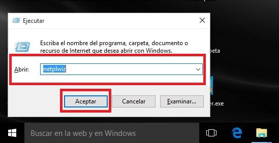 Como iniciar sesión en Windows 10 sin necesidad de introducir contraseña