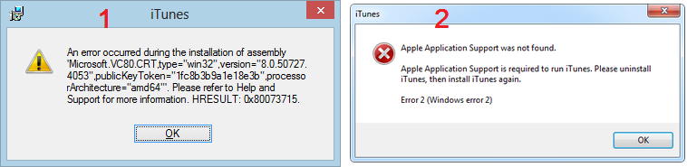 Solucionar los problemas de instalacion de iTunes en el sistema operativo Windows 10