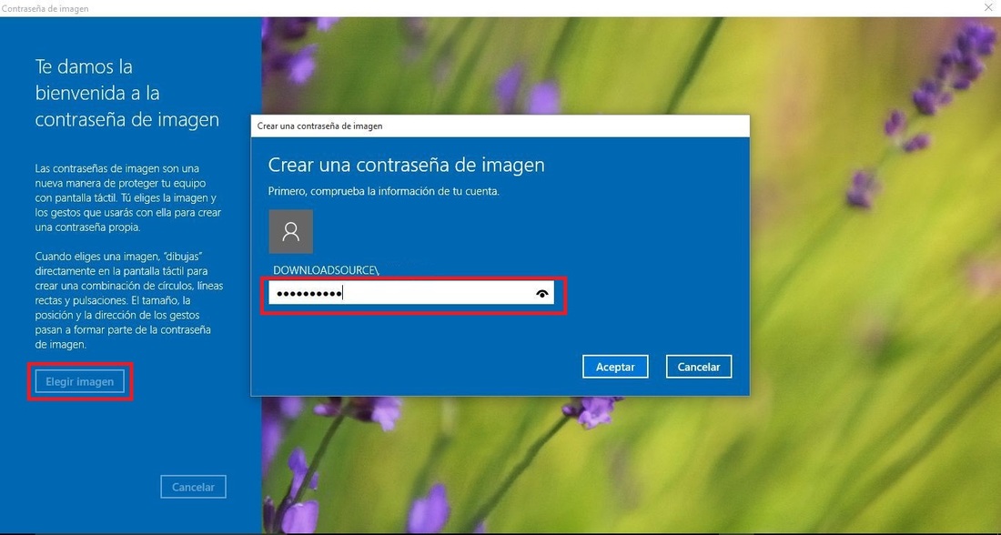 como configurar una imagen para iniciar sesión en Windows 10