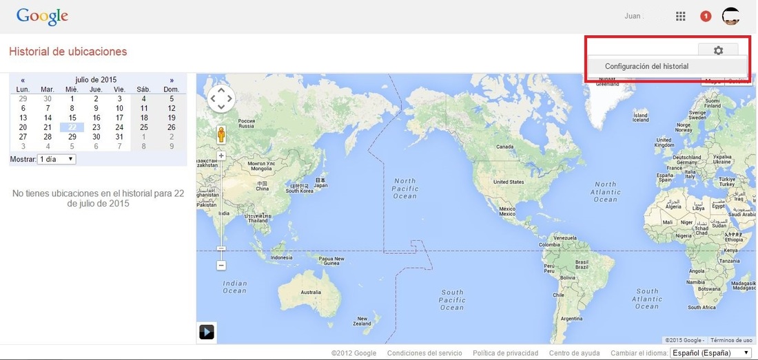 Como eliminar el historial de ubicaciones de Google e impedir que se muestre en el timeline de Google Maps