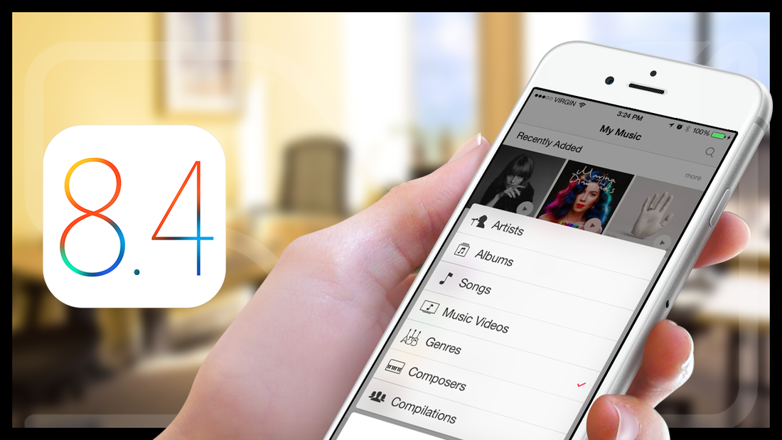 Nueva actualización de Apple iOS 8.4 con nuevas características