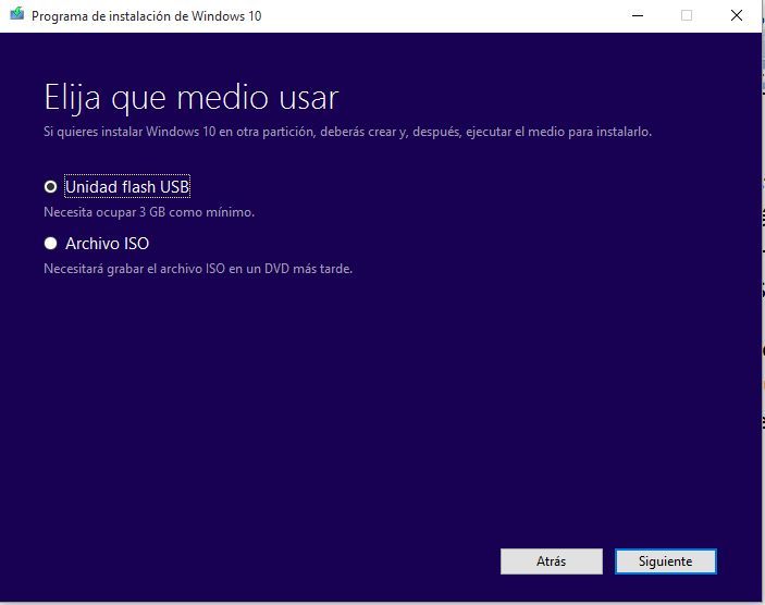 crear iso de windows 10