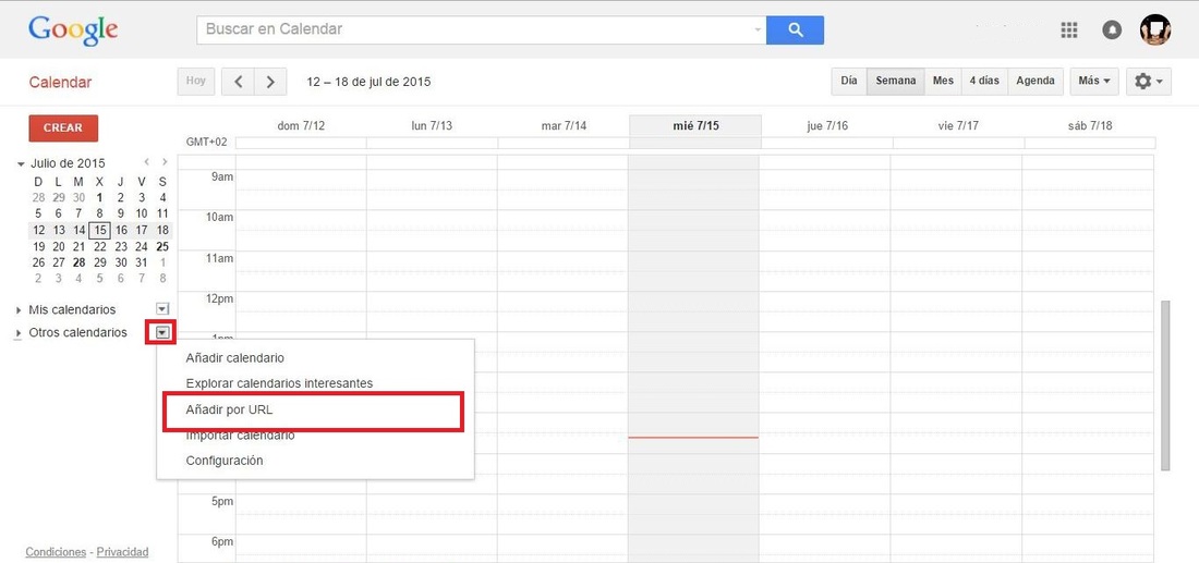 como incluir los cumpleaños de facebook al calendario de Google