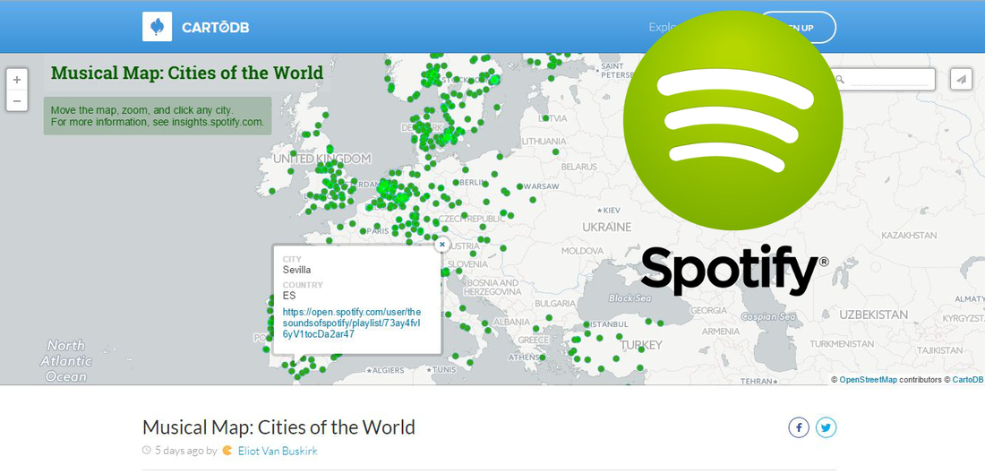 conoce las canciones más populares de Spotify en tu ciudad