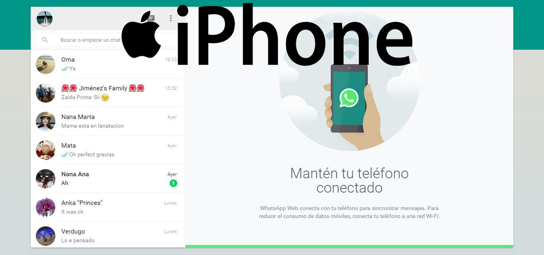 Whatsapp Web iPhone iOS
