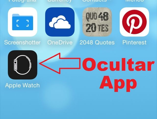 Como eliminar la aplicación nativa Apple Watch incluida en iOS 8.2
