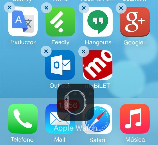 Como eliminar de tu iPhone la aplicación apple Watch de iOS 8.2