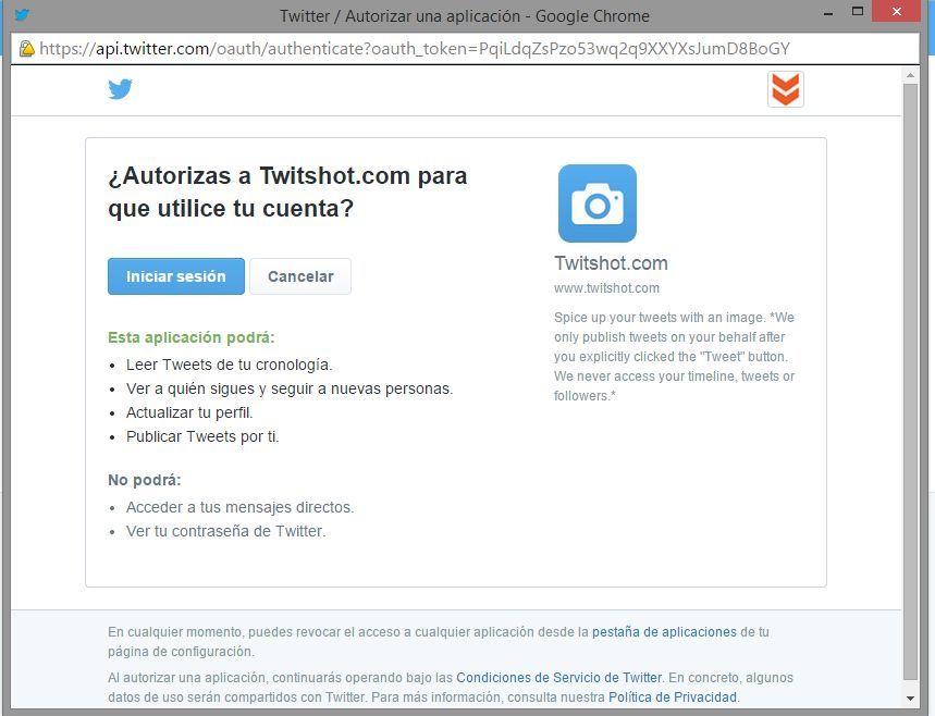 Como incluir las fotos de las direcciones URL que publicas en tus Tweets.