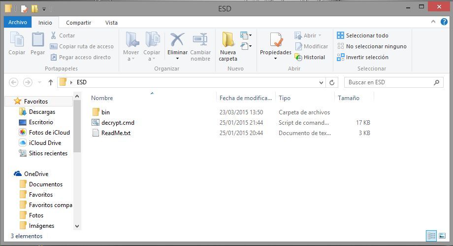 Como convertir archivos ESD de Windows 10 a ISO