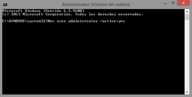 Como activar la cuenta de administrador oculta en el sistema operativo Windows 10