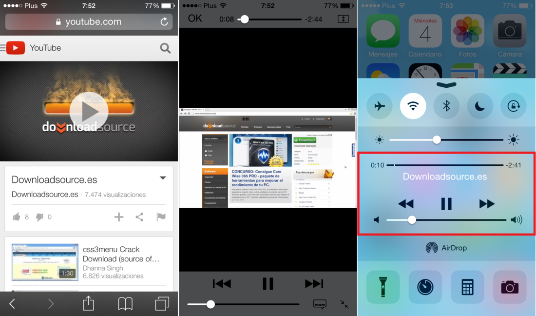 Como reproducir musica de youtube en segundo plano en un dispositivo iOS