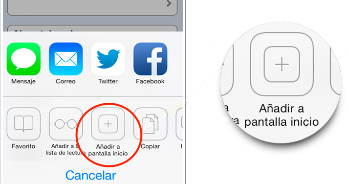 Como crear un acceso directo Web en tu dispositivo iOS