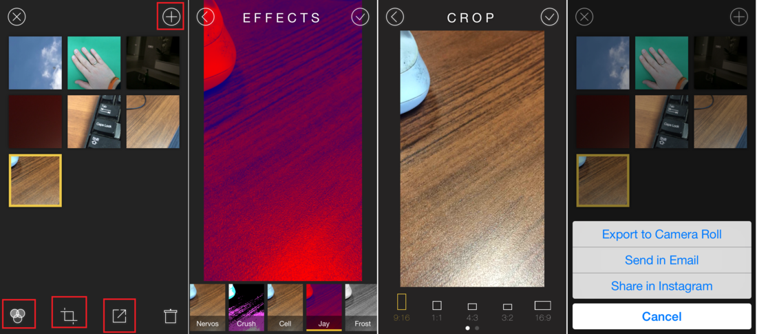Como aplicar filtros a los videos grabados en tu dispositivo iOS de apple