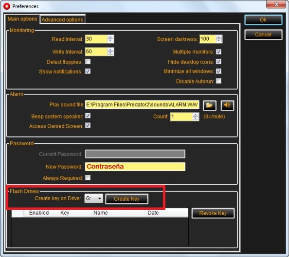 boloquea y desbloquea tu ordenador desde un usb con predator