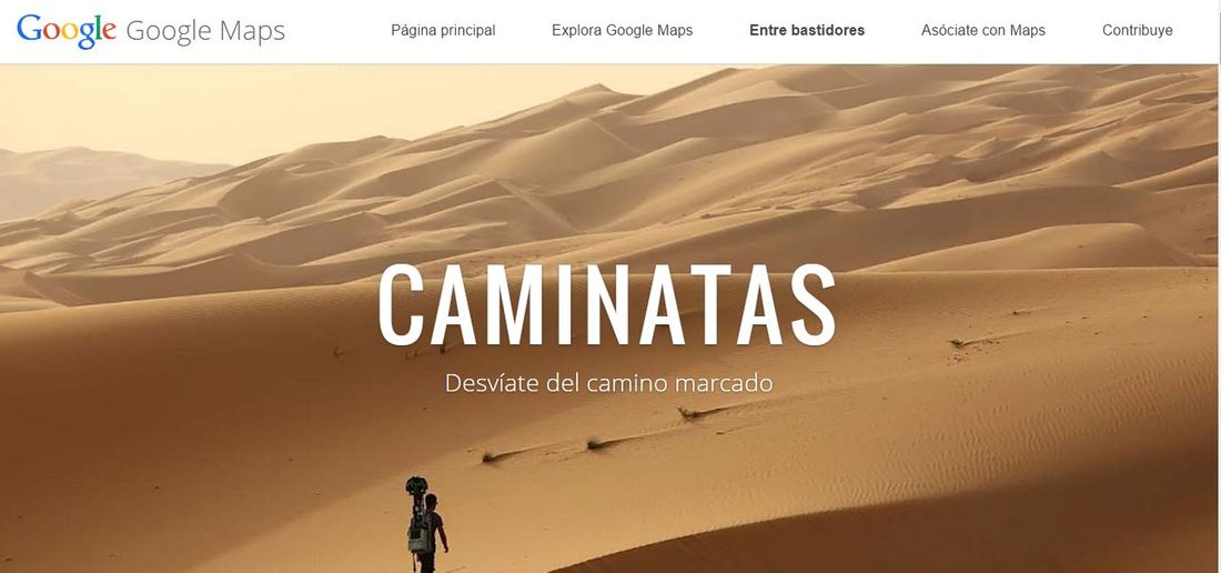 street view de lugar increibles con caminata de Google maps