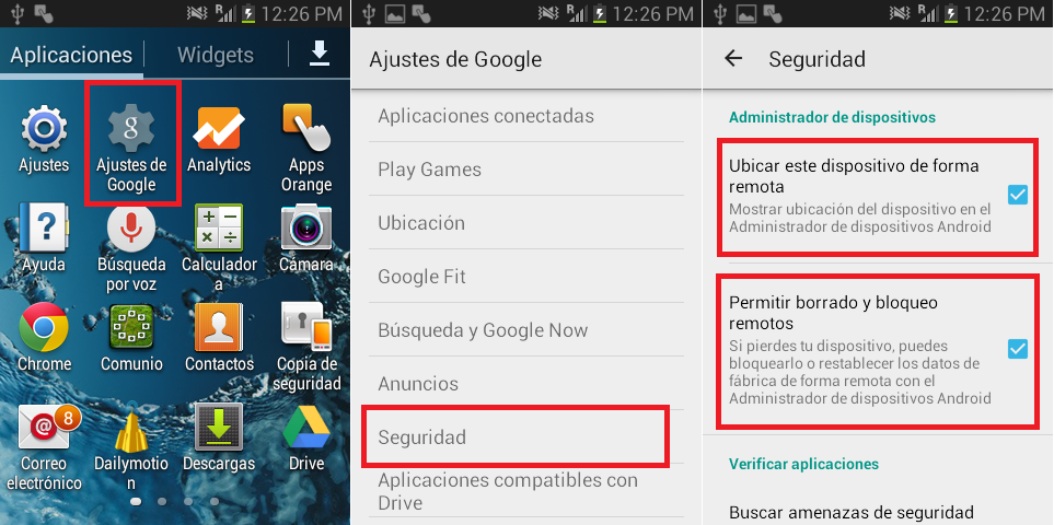 Android, smartphone, tableta, robo, localizar, borrar