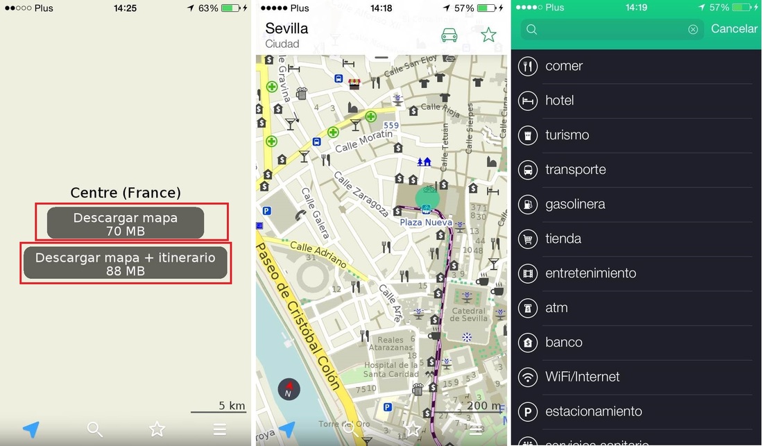 mapas offline en android e ios