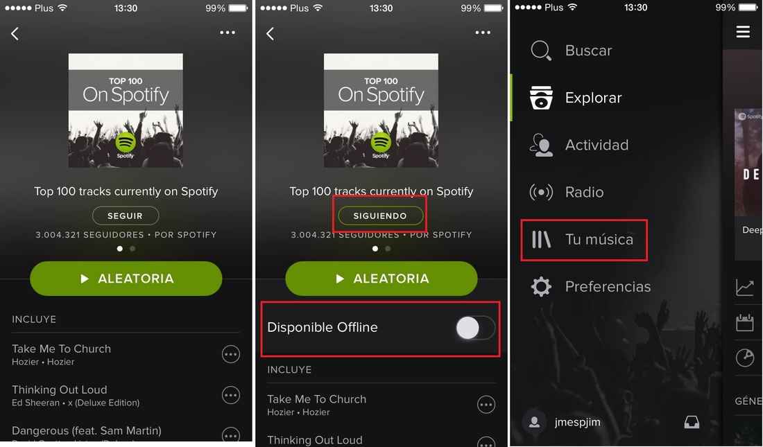 suizo Embajador paraguas Cómo descargar canciones de Spotify en tu iPhone o iPad.