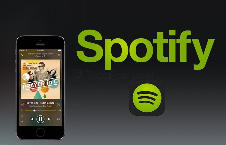 descargar canciones de Spotify tu iPhone o iPad.