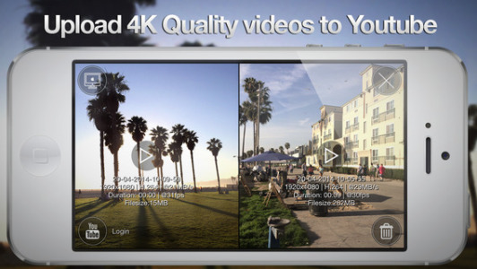 Ultrakam 4K en iphone 6