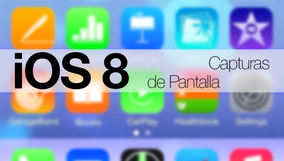 gestionar capturas de pantalla iPhone