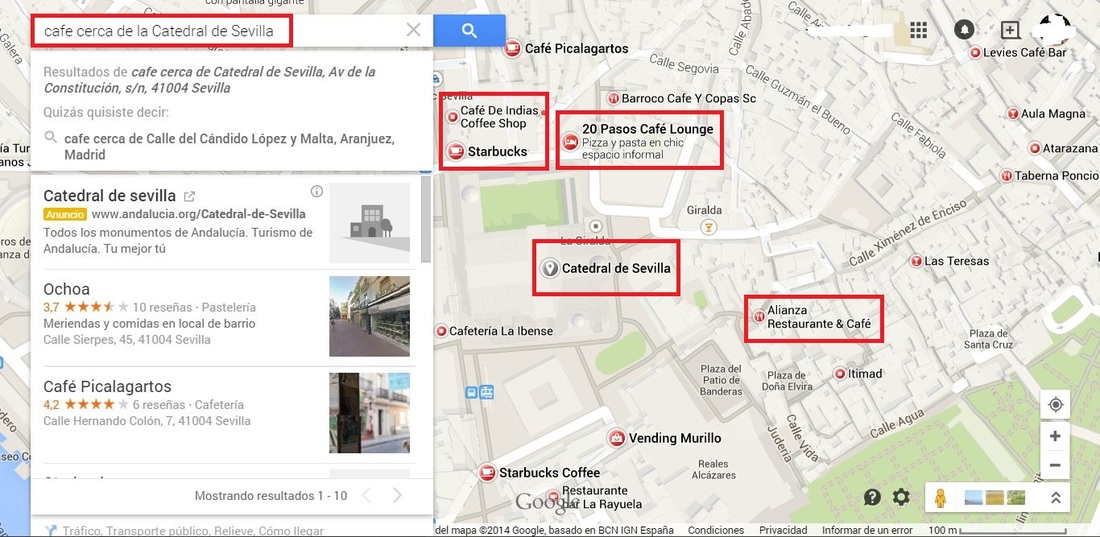 encuentra servicios cercanos a tu localización con Google maps