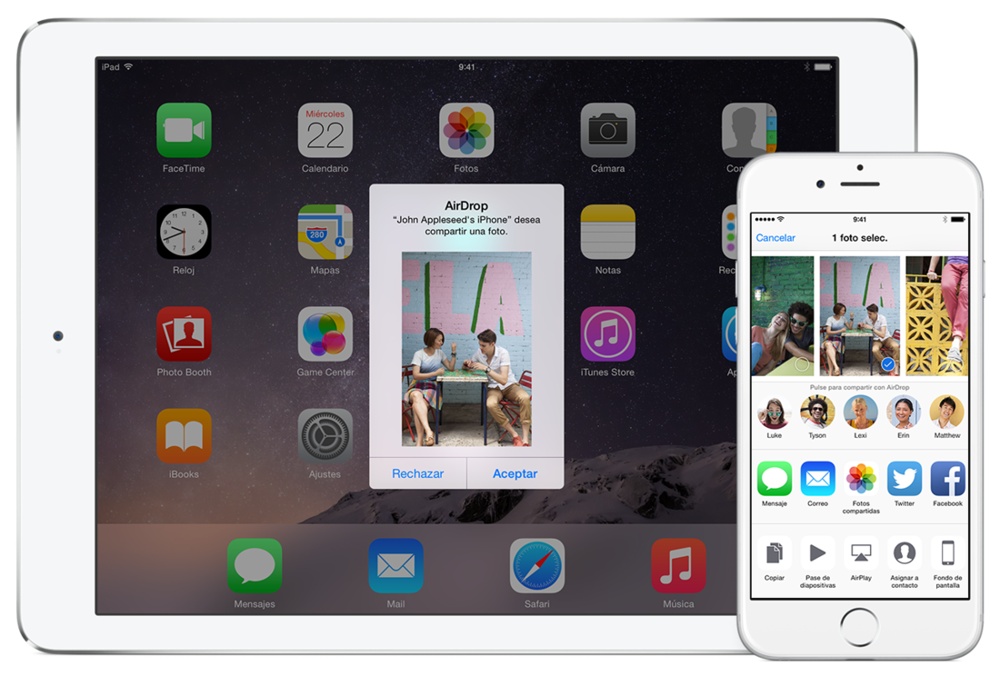 como usar airdrop de ios para compartir archivos