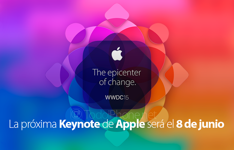 ve en directo el evento Apple WWDC 2015 Keynote