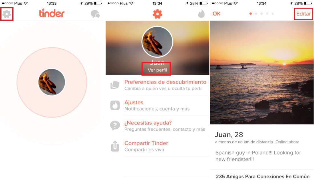 Como mostrar las fotos de Instagram en Tinder