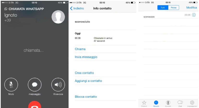 Las llamadas de Whatsapp llegan a iPhone iOS