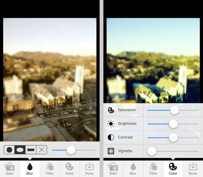 como crear efecto Tilt-Shift con tu telefono