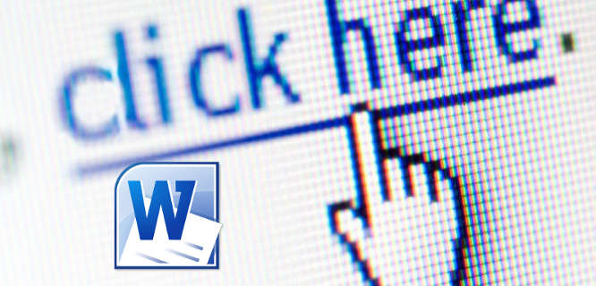 Como funcionan los enlaces en los documentos de Word