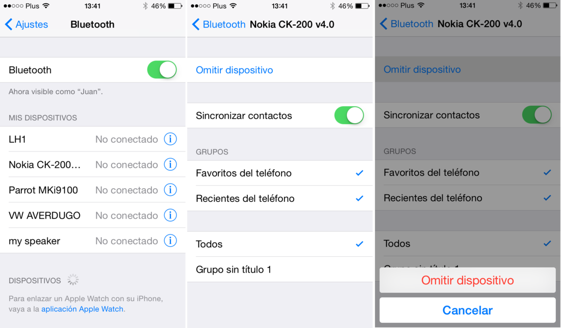 Como solucionar los problemas de Bluetooth