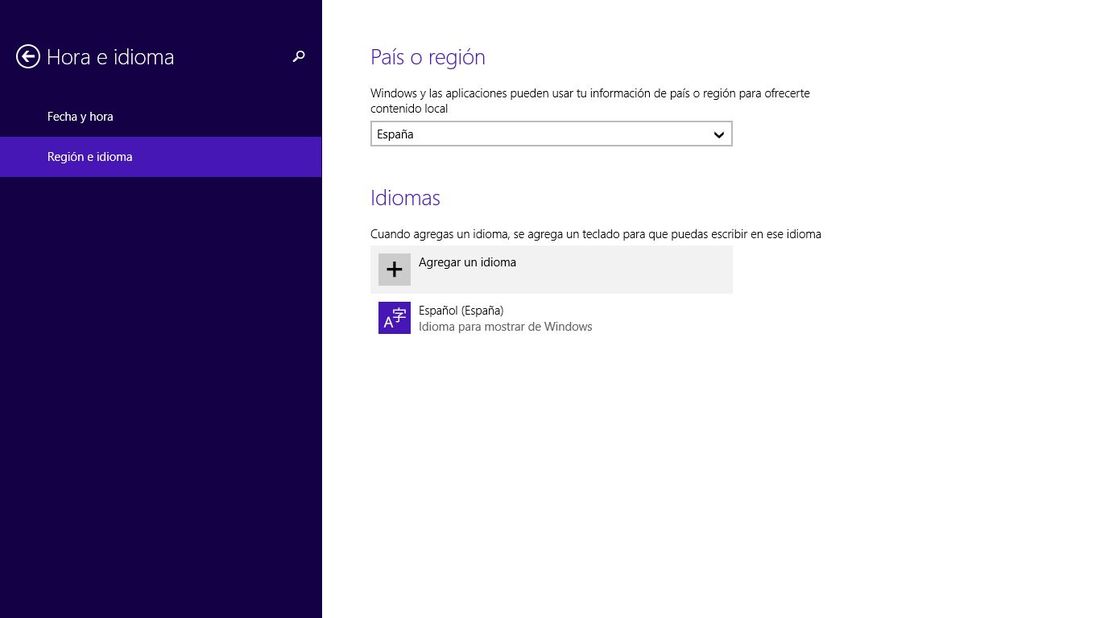 Como modificar el teclado o idioma de Windows