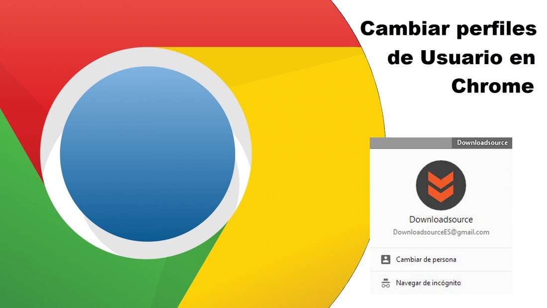 Intercambiar usuarios de Google chrome facilmente con atajos de teclado o acceso directo