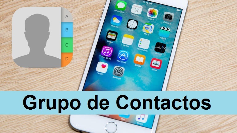 Crear grupos de contactos en iPhone con iCloud