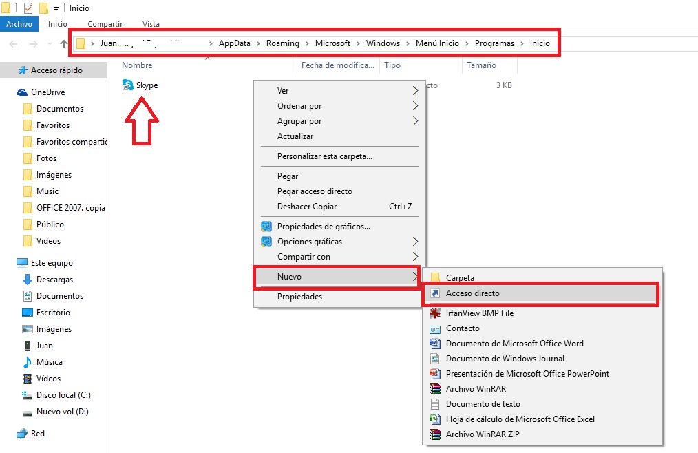 Iniciar programa con el arranque de tu ordenador con Windows 10