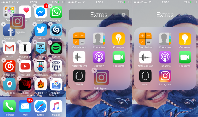 Como usar el antiguo icono de Instagram en tu iPhone