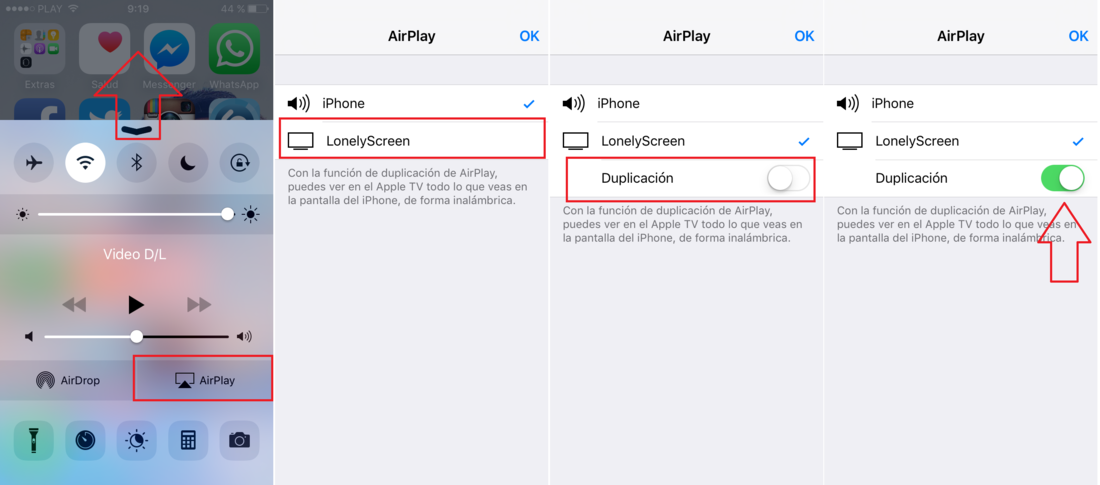 Duplicar la pantalla de tu iPhone en tu ordenador con AirPlay y windows