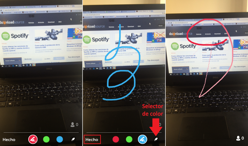 Como dibujar en los videos de Periscope desde la pantalla de tu dispositivo