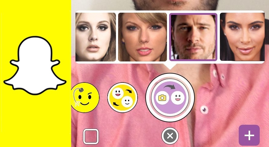 Como cambiar tu cara por la de una foto de tu móvil en Snapchat