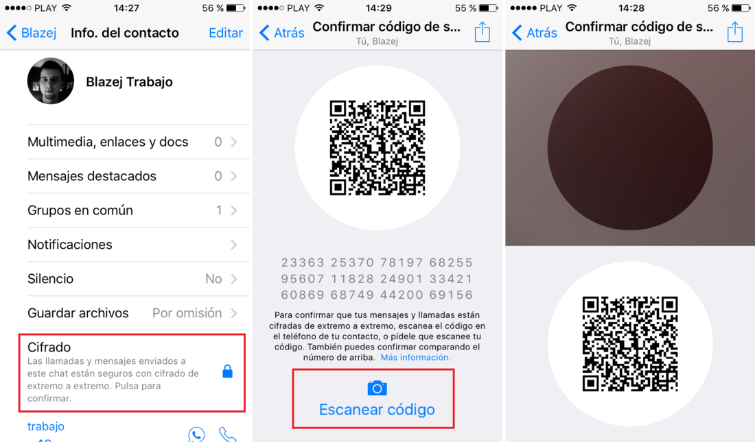confirma que tus chats de whatsapp están cifrado