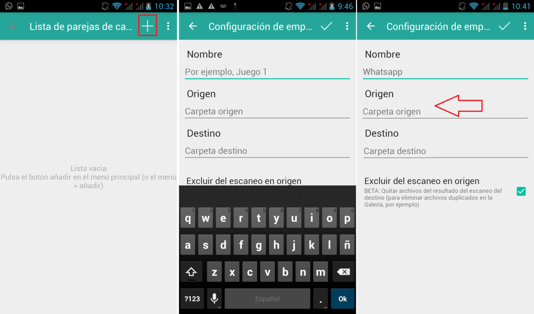 Como descargar los archivos de Whatsapp directamente a la memoria SD de tu smartphone Android