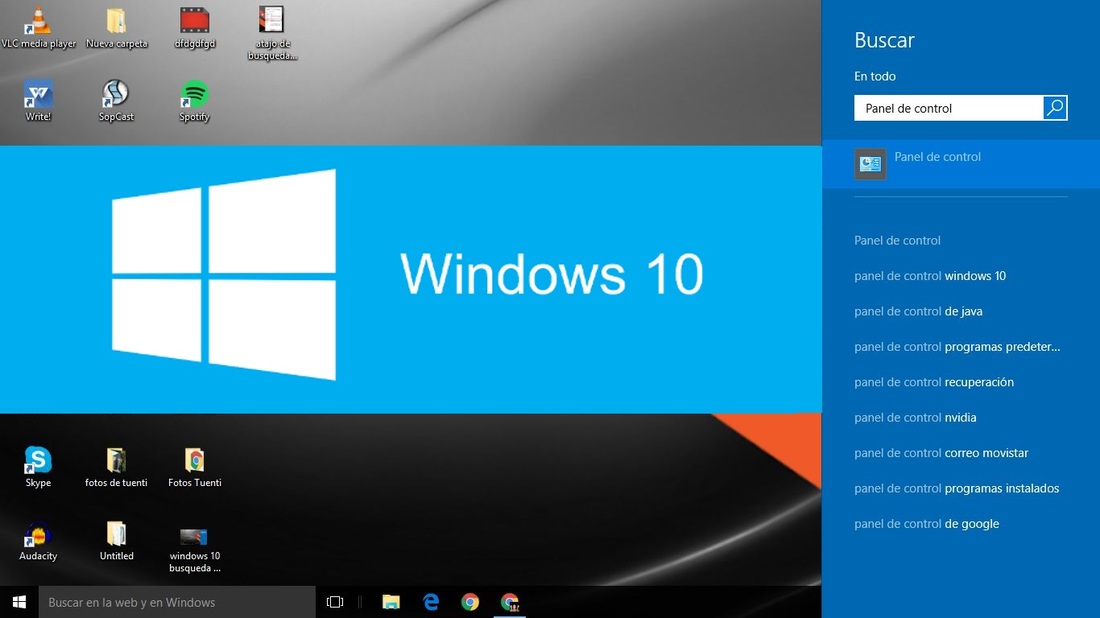 busqueda de windows 8 en windows 10