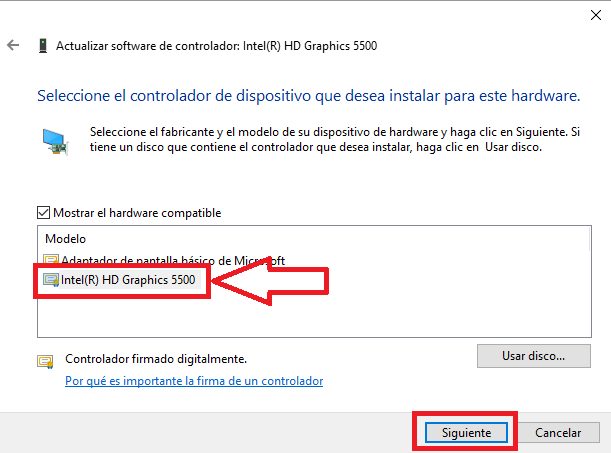 problemas con el ajuste del brillo de pantalla en un ordenador con windows 10.