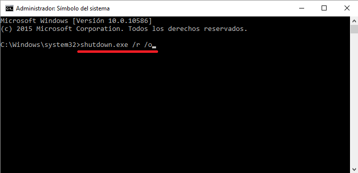 UEFI en ordenadores con Windows 10 que te permite arrancar desde una USB